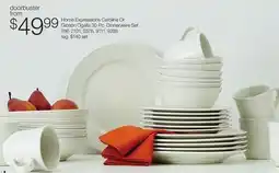 JC Penney Home Expressions Caroline Or Gibson Ogalla 30-Pc. Dinnerware Set offer