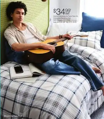 JC Penney Home Expressions Twin/Twin XL Complete Bedding Set With Sheets offer