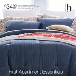JC Penney Home Expressions Waffle Grid Twin/Twin XL Comforter Set offer