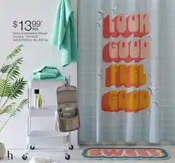JC Penney Home Expressions Shower Curtains offer