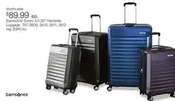 JC Penney Samsonite Swerv 3.0 20 Hardside Luggage offer