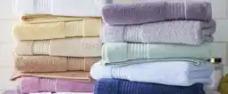 JC Penney Liz Claiborne Signature Plush Solid Or Logo Bath Towel offer