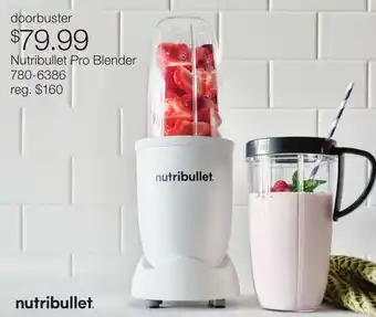 JC Penney Nutribullet Pro Blender offer