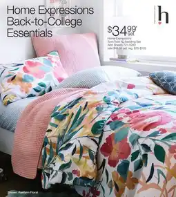 JC Penney Home Expressions Twin/Twin XL Bedding Set With Sheets offer
