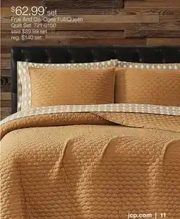 JC Penney Frye And Co. Ogee Full/Queen Quilt Set offer
