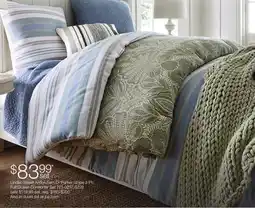 JC Penney Linden Street Arden Fern Or Parker Stripe 3-Pc. Full/Queen Comforter Set offer