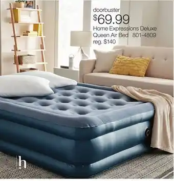 JC Penney Home Expressions Deluxe Queen Air Bed offer