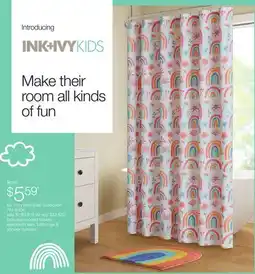 JC Penney Ink + Ivy Kids Bath Collection offer