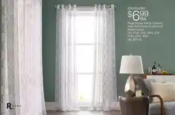 JC Penney Regal Home Voile & Crushed Voile Rod-Pocket & Grommet Sheer Curtain offer
