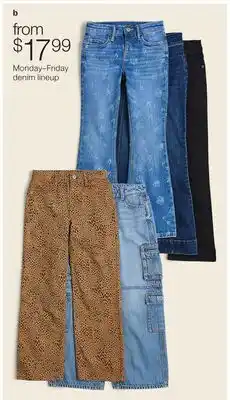 JC Penney Thereabouts Denim offer