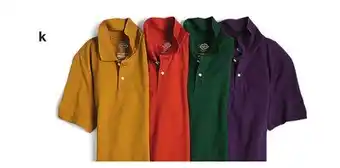 JC Penney Men's St. John's Bay Premium Polos offer