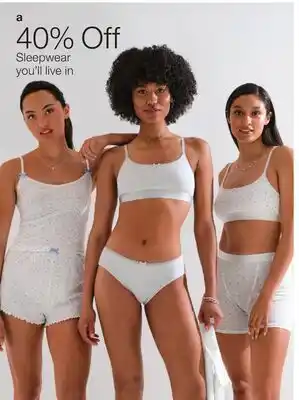 JC Penney Arizona Body Sleepwear offer