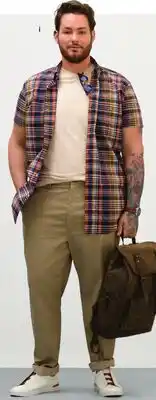 JC Penney Men's St. John's Bay Big & Tall Button-Down Shirt offer