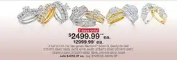JC Penney 2-1/2 to 4 ct. t.w. lab-grown diamond‡◊ Color G, Clarity SI1-SI2 offer