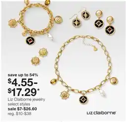 JC Penney Liz Claiborne jewelry offer