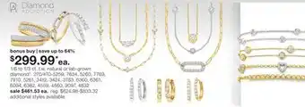 JC Penney 1/6 to 1/3 ct. t.w. natural or lab-grown diamond‡ offer
