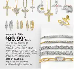 JC Penney 1/10 ct. t.w. natural or lab-grown diamond§ offer