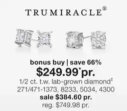 JC Penney 1/2 ct. t.w. lab-grown diamond‡ offer