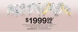 JC Penney 2 to 3-3/4 ct. t.w. lab-grown diamond‡◊ offer