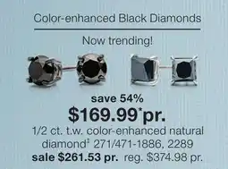 JC Penney 1/2 ct. t.w. color-enhanced natural diamond‡ offer