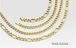 JC Penney 8.5 figaro or curb bracelet‡ offer
