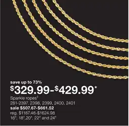 JC Penney Sparkle ropesâ—Š offer