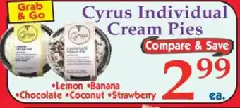Market Basket Cyrus Individual Cream Pies offer