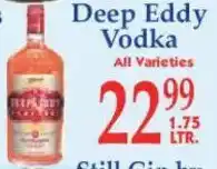 Market Basket Deep Eddy Vodka offer