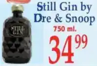 Market Basket Still Gin by Dre & Snoop offer