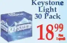 Market Basket Keystone Light offer