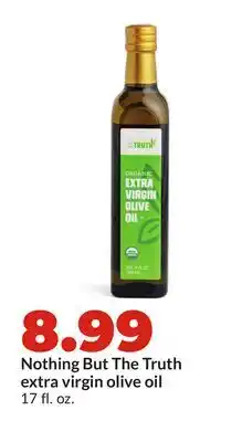 Hy-Vee Nothing But The Truth extra virgin olive oil offer