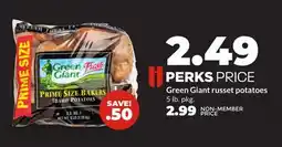Hy-Vee Green Giant russet potatoes offer