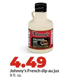 Hy-Vee Johnny's French dip au jus offer
