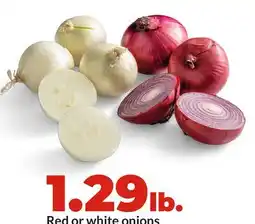 Hy-Vee Red or white onions offer