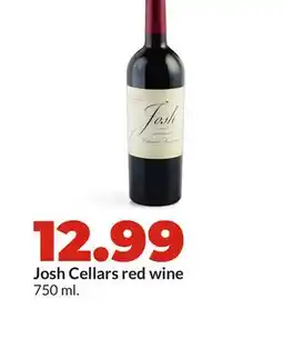 Hy-Vee Josh Cellars red wine offer