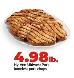 Hy-Vee Hy-Vee Midwest Pork boneless pork chops offer