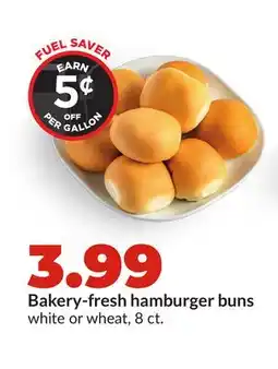 Hy-Vee Bakery-fresh hamburger buns offer