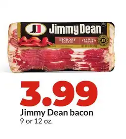 Hy-Vee Jimmy Dean bacon offer