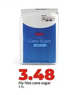 Hy-Vee Hy-Vee cane sugar offer