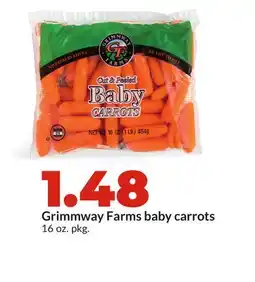 Hy-Vee Grimmway Farms baby carrots offer