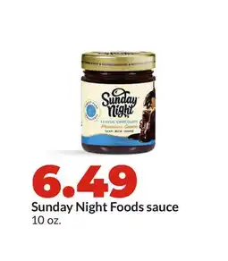 Hy-Vee Sunday Night Foods sauce offer