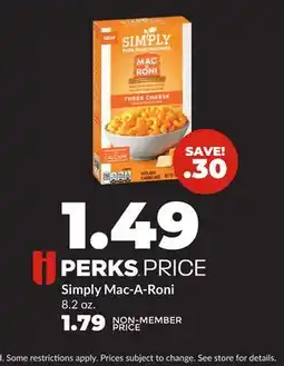 Hy-Vee Simply Mac-A-Roni offer