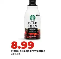 Hy-Vee Starbucks cold brew coffee offer