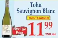 Market Basket Tohu Sauvignon Blanc offer