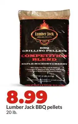Hy-Vee Lumber Jack BBQ pellets offer
