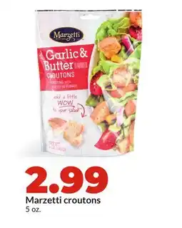 Hy-Vee Marzetti croutons offer