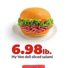 Hy-Vee Hy-Vee deli sliced salami offer