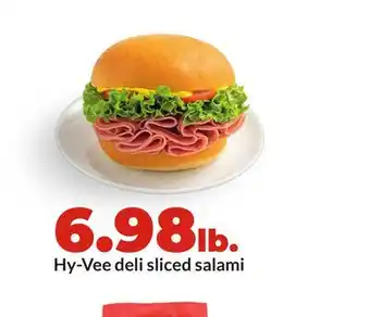 Hy-Vee Hy-Vee deli sliced salami offer