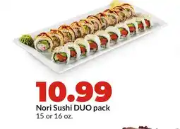 Hy-Vee Nori Sushi DUO pack offer