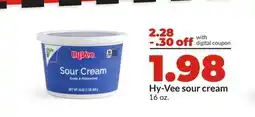 Hy-Vee Hy-Vee sour cream offer